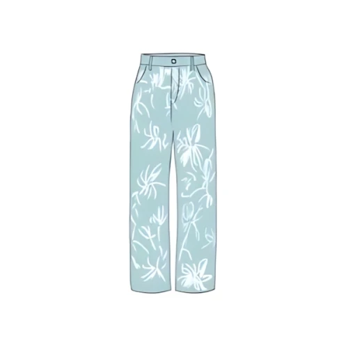 LOUIS VUITTON Workwear Denim Pants