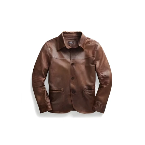RRL （限定コレクション）レザー カーコート