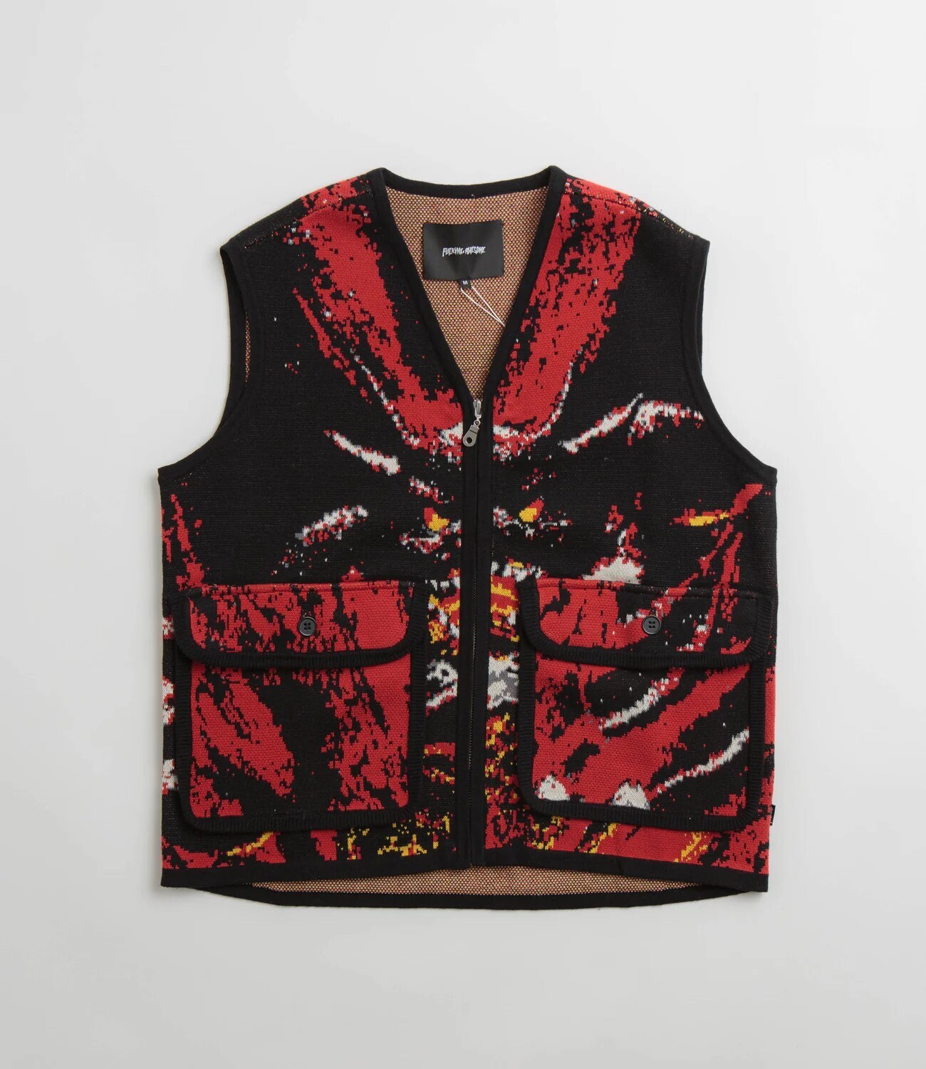 Fucking Awesome Better Half Knitted Utility Vest