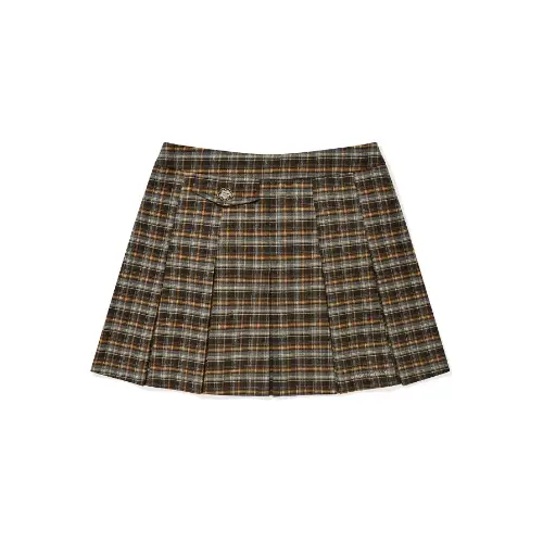 WACKY WILLY Check Pleated Skirt Pattern