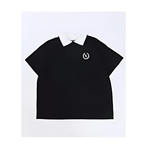 WC 襟付きカレッジロゴTシャツ