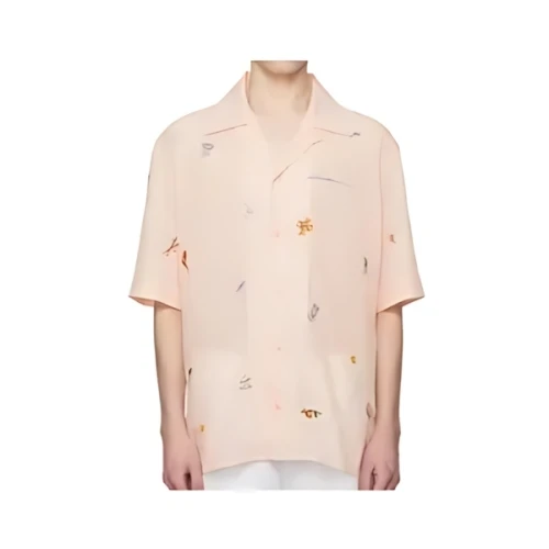 CASABLANCA Embroidered Motif シャツ