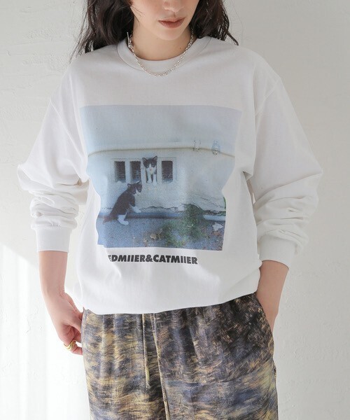 TANGTANG REDMIIERCATMIIER：カットソー