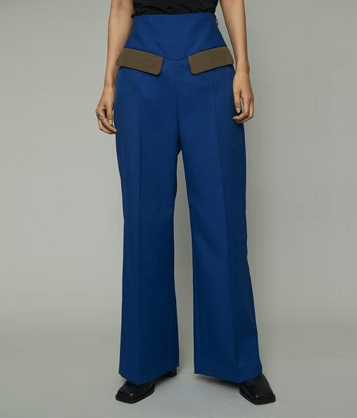HeRIN.CYE High west wide pants
