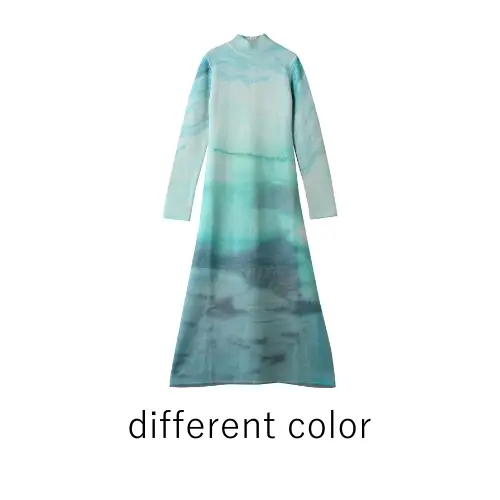 nagonstans winter landscape knit dress