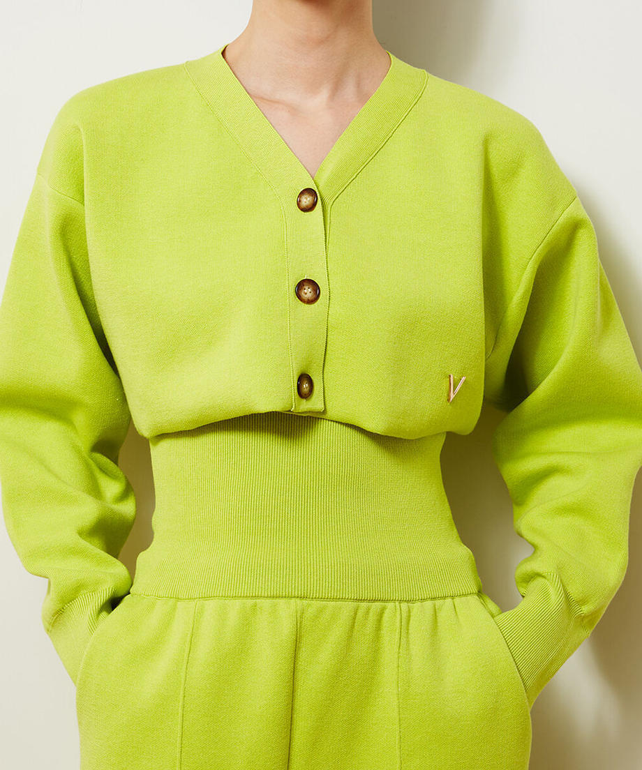 venit DOUBLE FACE KNIT CARDIGAN