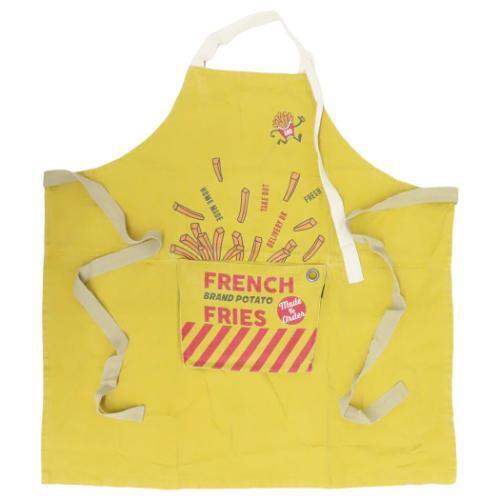 AND PACKABLE ポテト イエロー エプロン