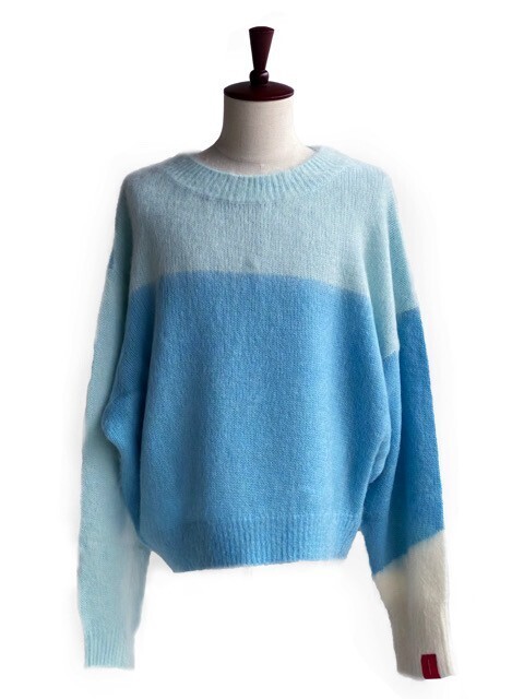 FUMITO GANRYU Graffiti mohair Knit