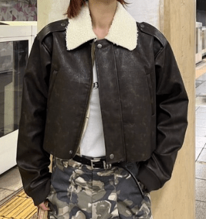 BLONDEY ビンテージライクショートボアジャケット