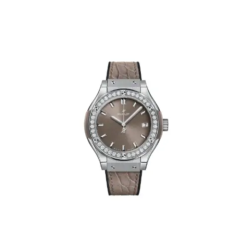 HUBLOT チタニウムトープ ダイヤモンド
