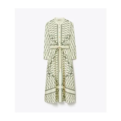Tory Burch PRINTED SILK SHIRTDRESS
