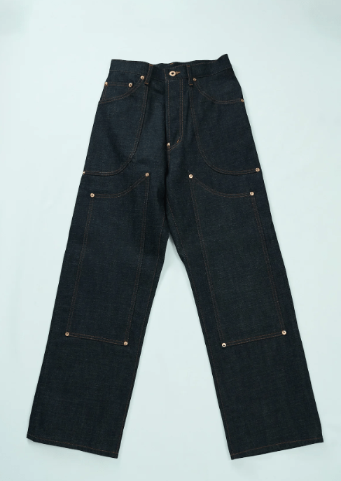 Tom works Wknee WORK PANTS 25 -Indigo-