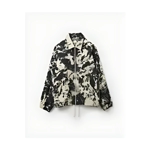 08sircus Kago-bassen zip up denim jacket