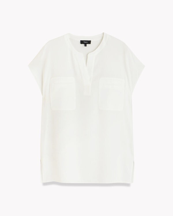 Theory Powder Crepe PKT Popover N