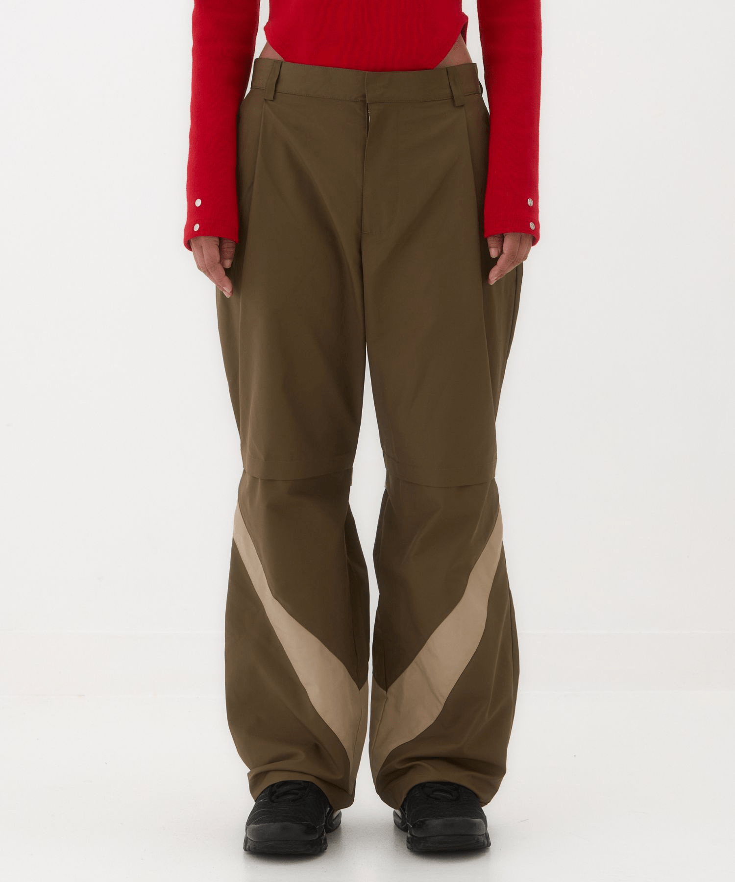 perky room 【BEEDEN】HIGHT WAIST STRIGHT PANTS