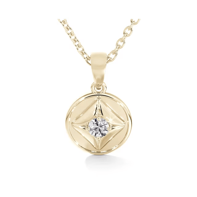 DE BEERS FOREVERMARK フォーエバーマーク アイコン® コレクション ソリティア メダリオン