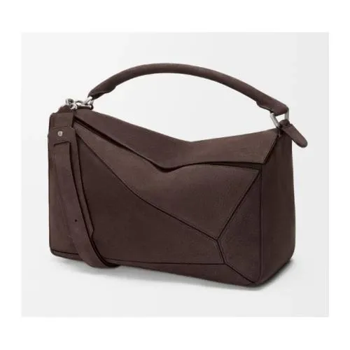 LOEWE パズルバッグ ラージ（グレインヌバック）