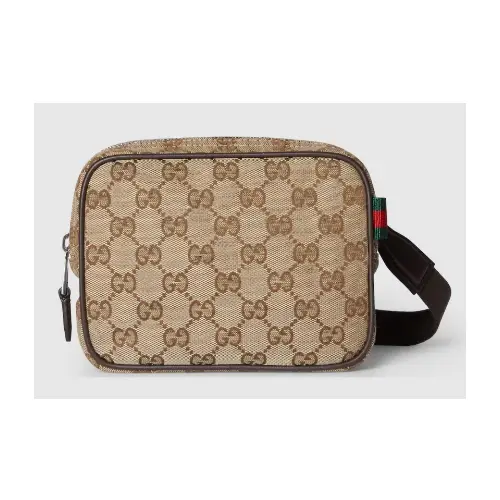 GUCCI GGキャンバス ミニバッグ