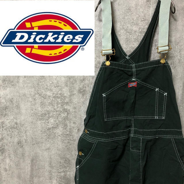 Dickies 後染め加工USA生地メキシコ製オーバーオール