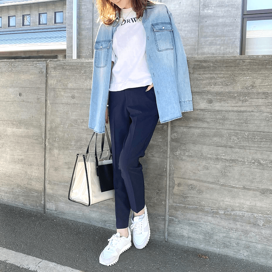 maison de Dolce. テーパードパンツ【navy】S