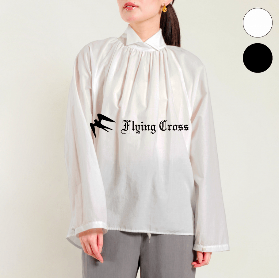 FlyingCross ウィングカラーブラウス
