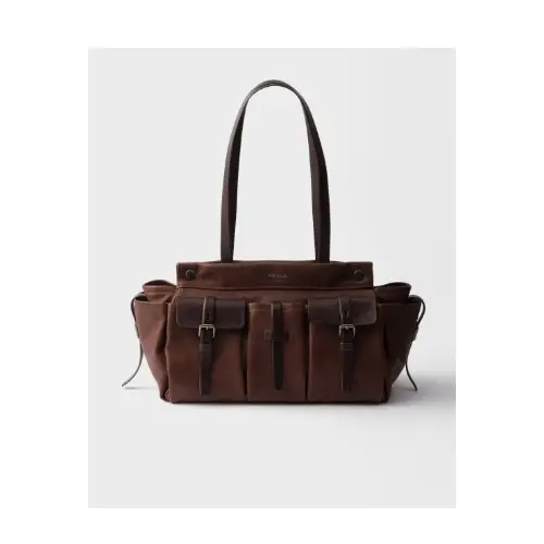 PRADA ルート ラージ レザー トートバッグ