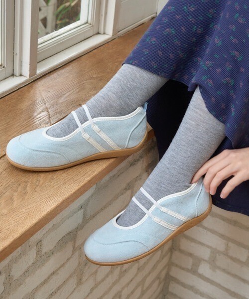 Birthday room ラインストラップバレエスニーカー/Line strap ballet sneakers
