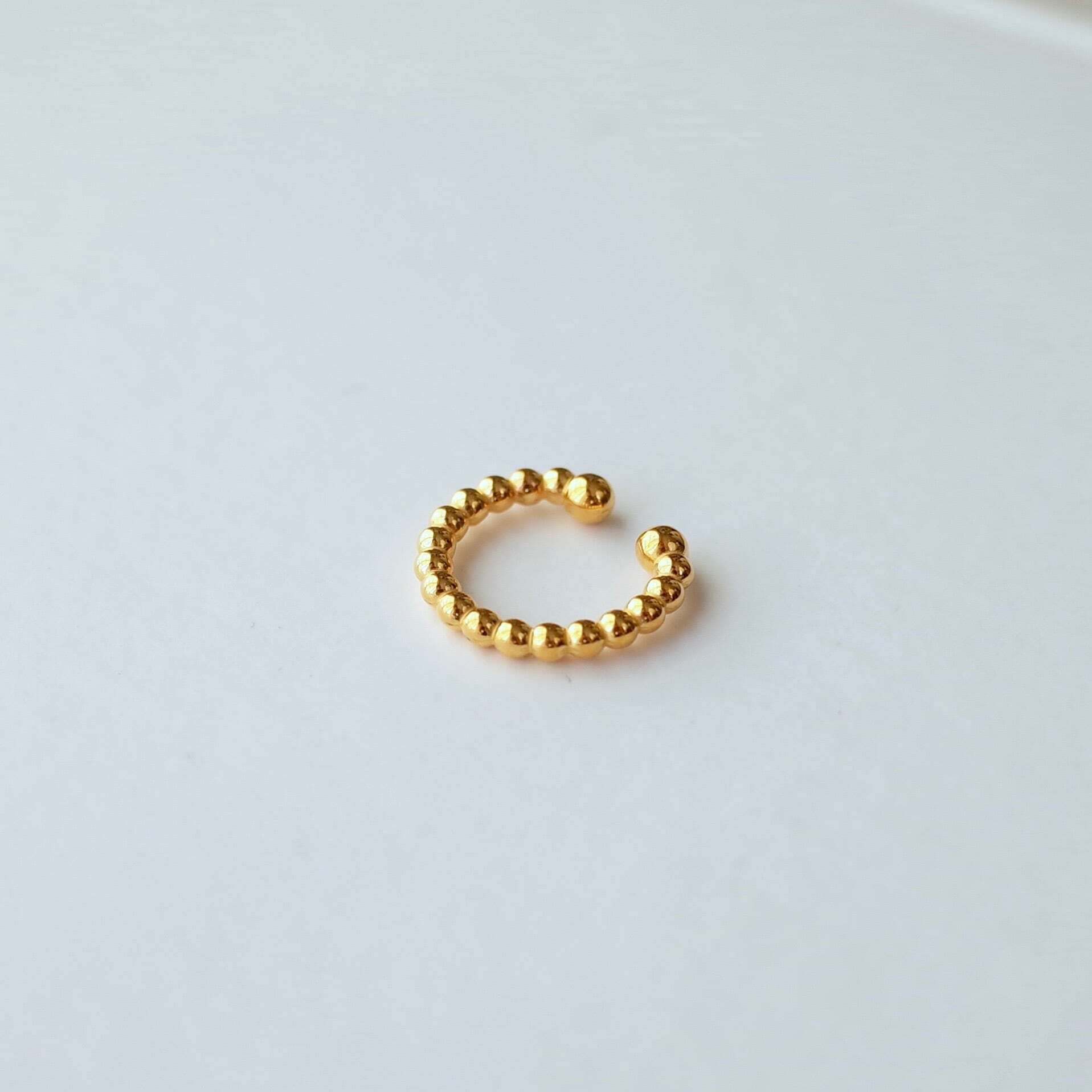 warmth BallChain EarCuff