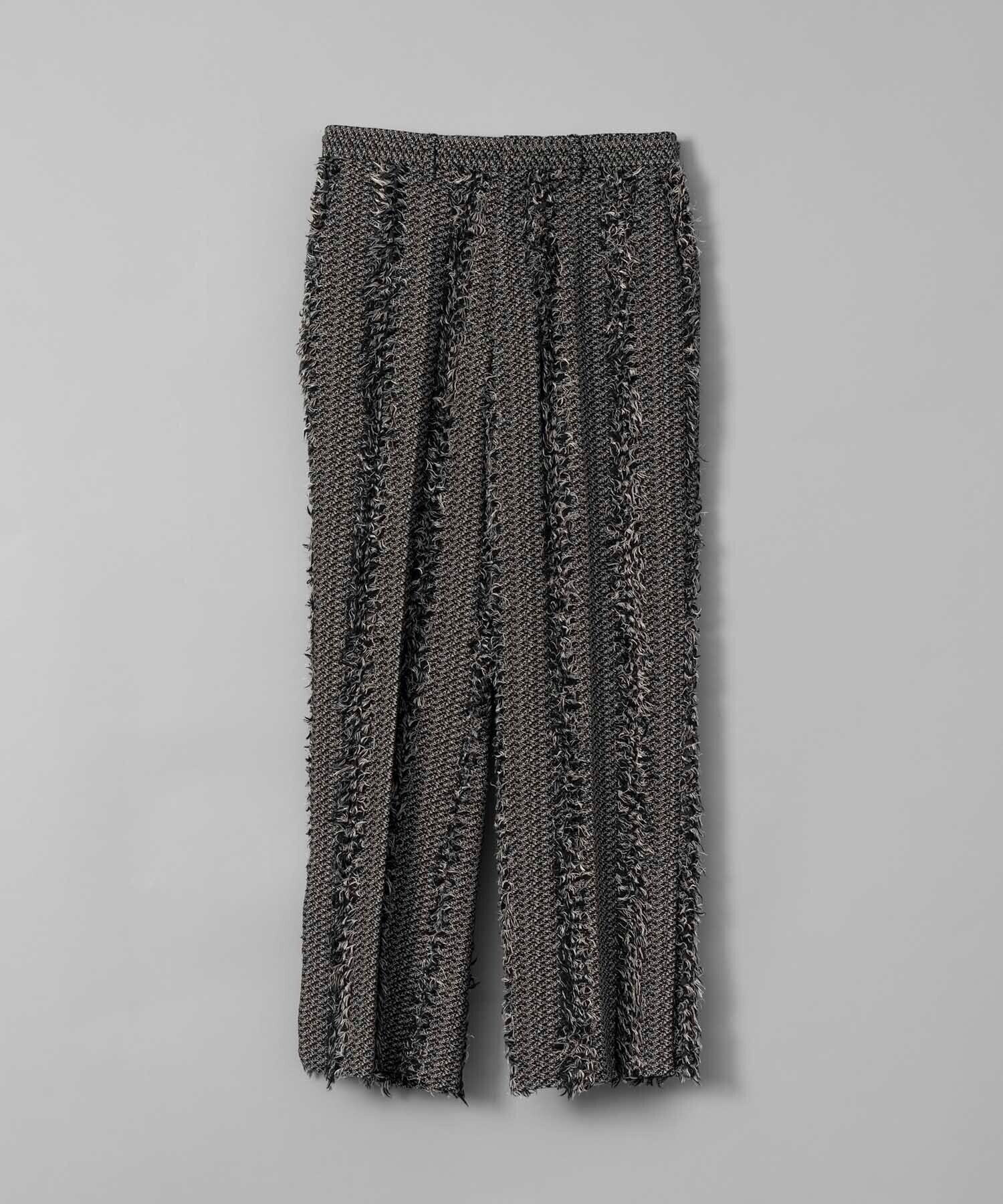 MAISON SPECIAL 【LIMITED EDITION】Dress-Over Slit Straight Pants