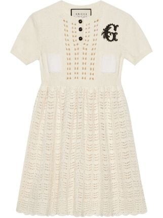 GUCCI G モチーフ ニットドレス