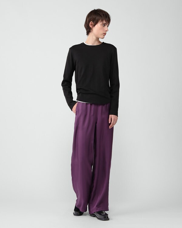 Theory Mod Silk Twill Pull On Pant