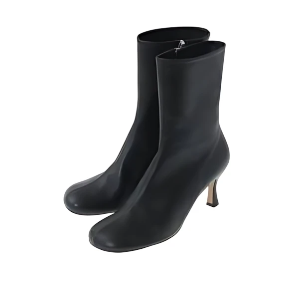 CLANE ROUND TOE SHORT BOOTS