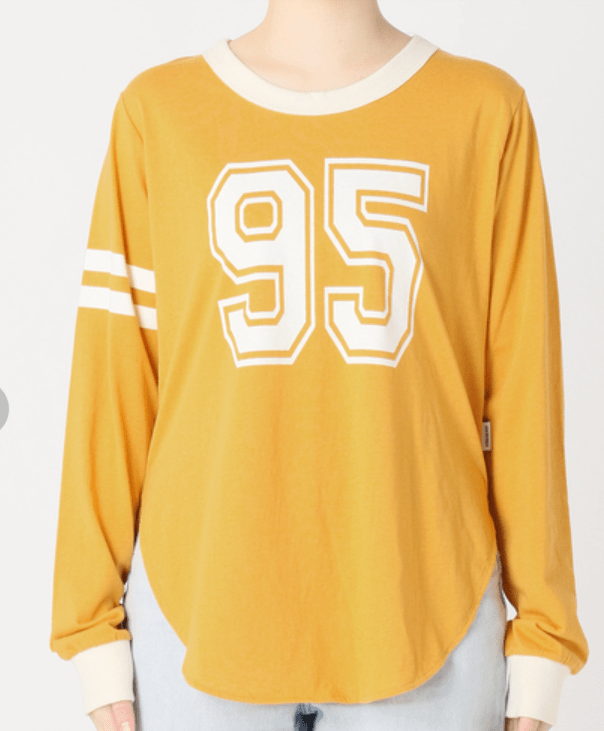 ANNA SUI NYC ANNA SUI NYC No.95 リンガーロングスリーブTシャツ