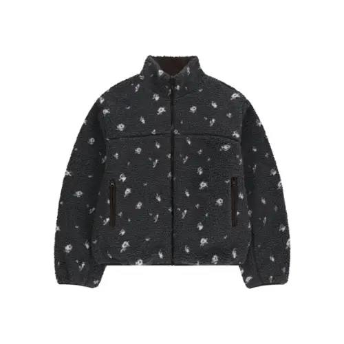 COYSEIO PETAL REVERSIBLE FLEECE JACKET