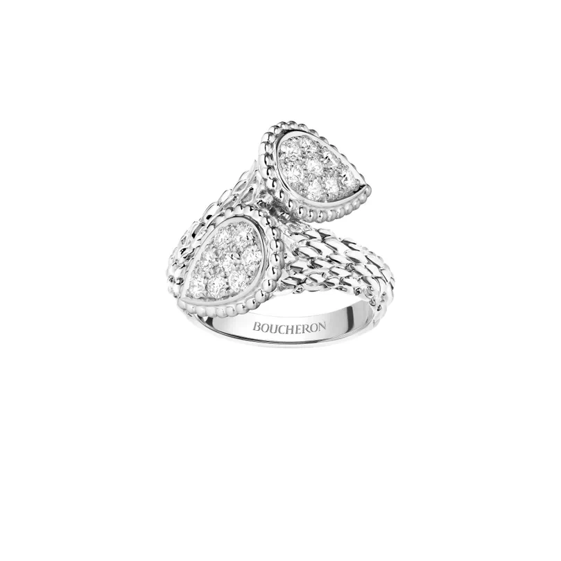BOUCHERON SERPENT BOHÈME DIAMONDS セルパンボエム トワエモア リング