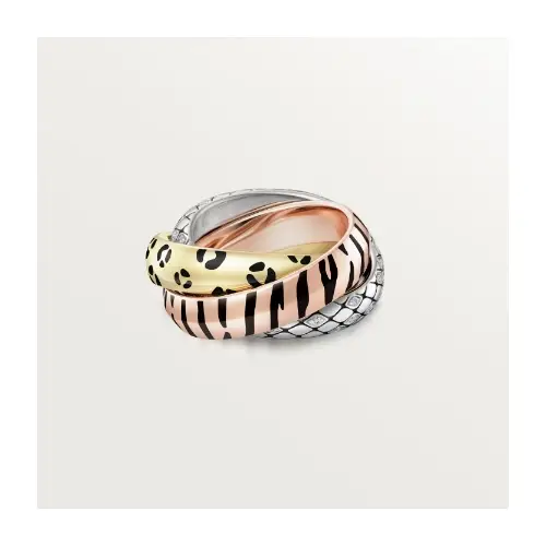 Cartier トリニティ リング、ラッカー