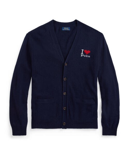 POLO RALPH LAUREN I Heart Polo カシミヤ カーディガン