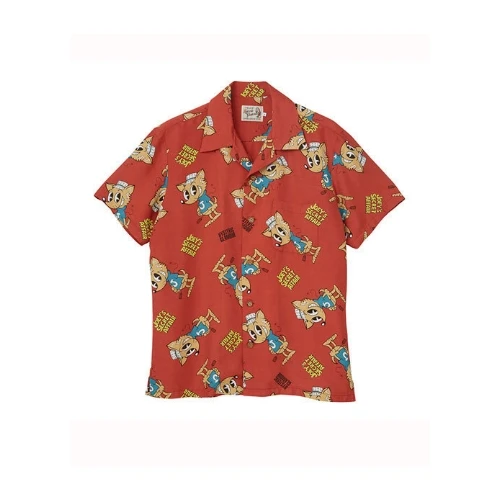 HYSTERIC GLAMOUR HEY JOEY総柄 アロハシャツ
