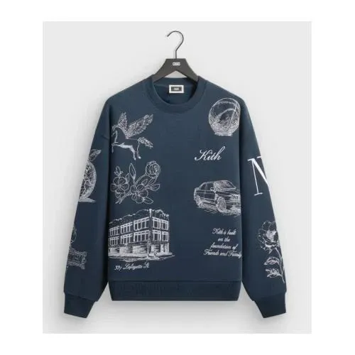 KITH New York To The World Nelson Crewneck