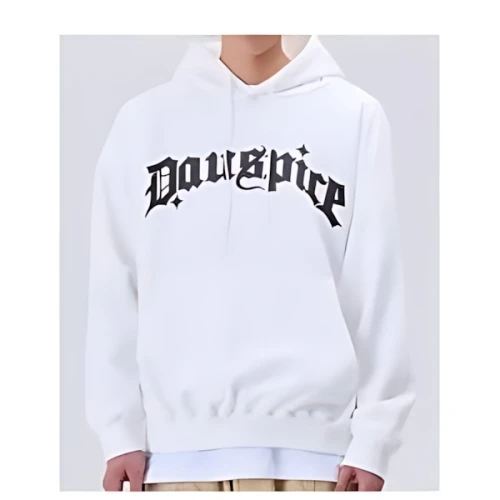 DAUSPICE Logo Hoodie White
