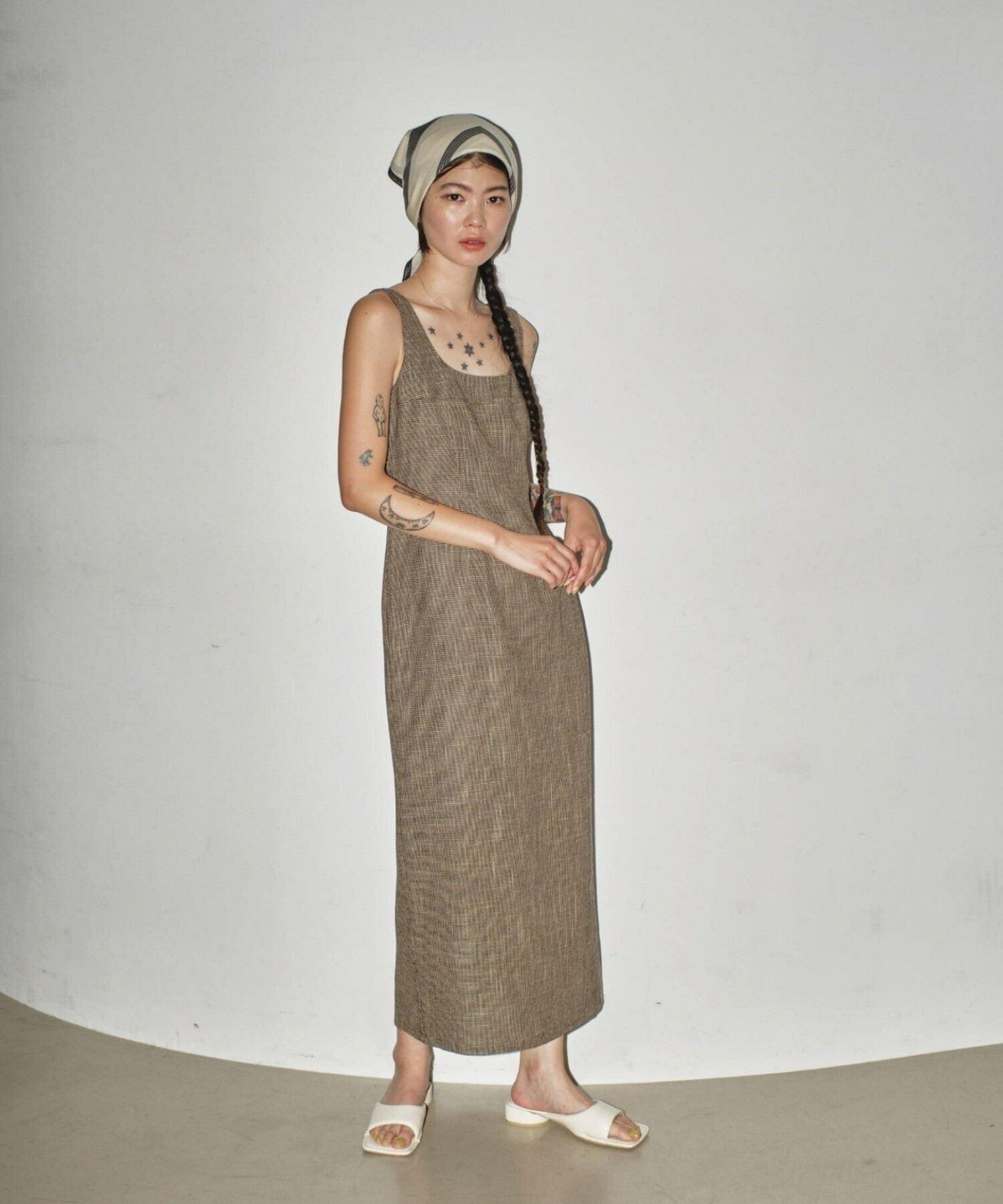 TODAYFUL Check Pencil Dress