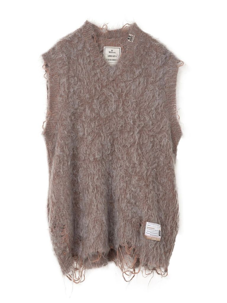 Maison MIHARA YASUHIRO BRUSHED MOHAIR VEST