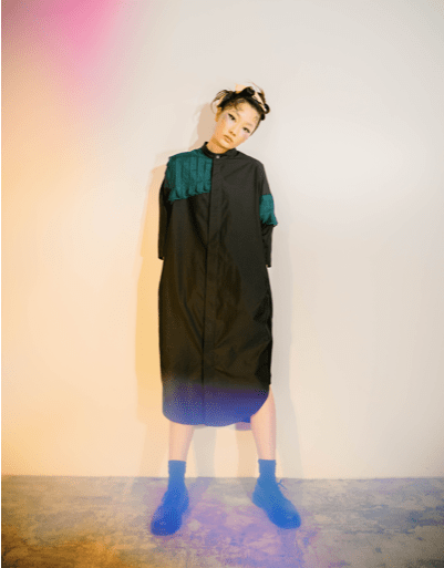 POLS シャツワンピース