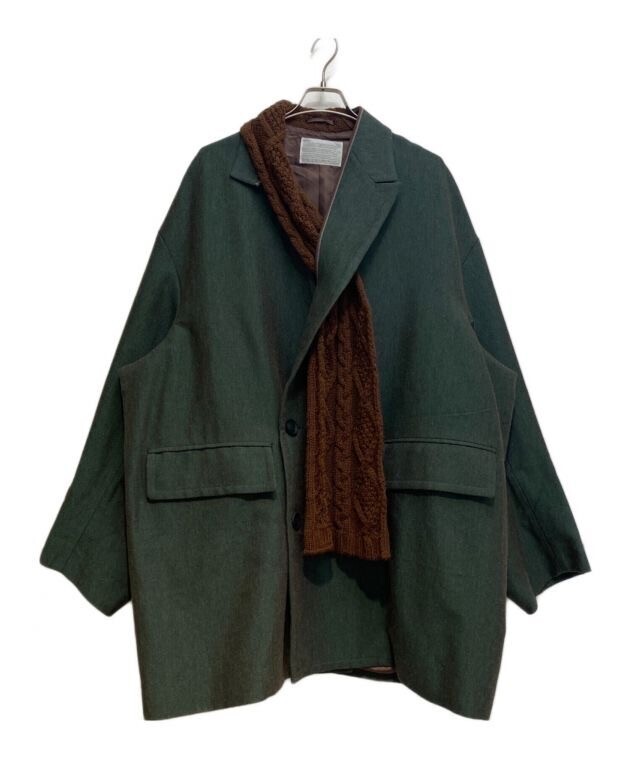 kolor rakid herringbone docking coat