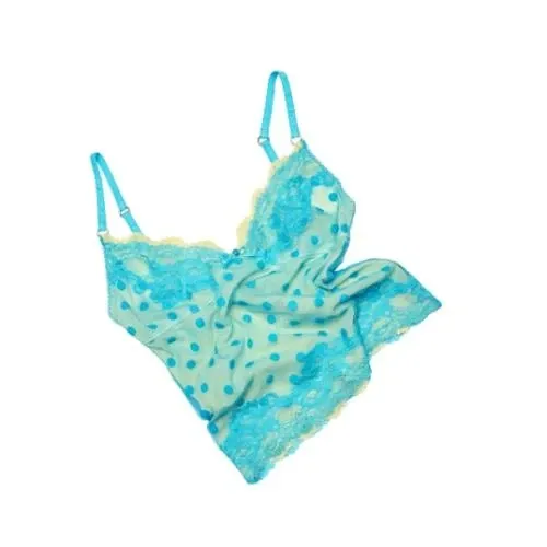 1JINN STUDIO Double Polka Dot Lace Camisole
