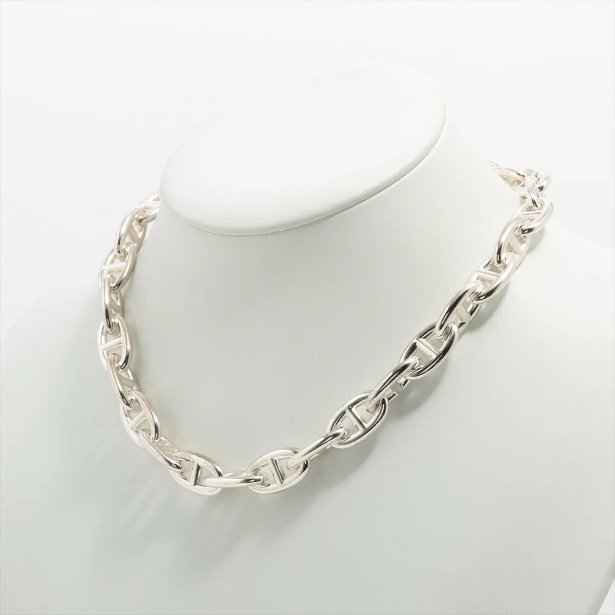 HERMES シェーヌダンクルGM ネックレス 29コマ 925 134.5g シルバー