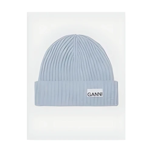 GANNI リサイクル ウール ビーニー