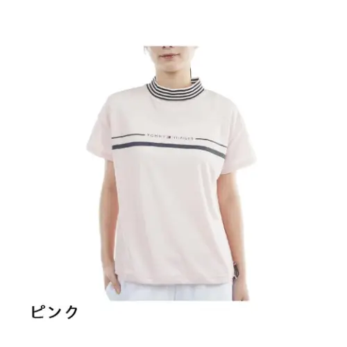 Tommy Hilfiger Golf オーバー モックネック半袖シャツ