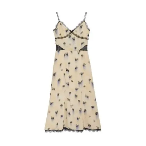 Ameri VINTAGE CLARA SATIN CAMI DRESS