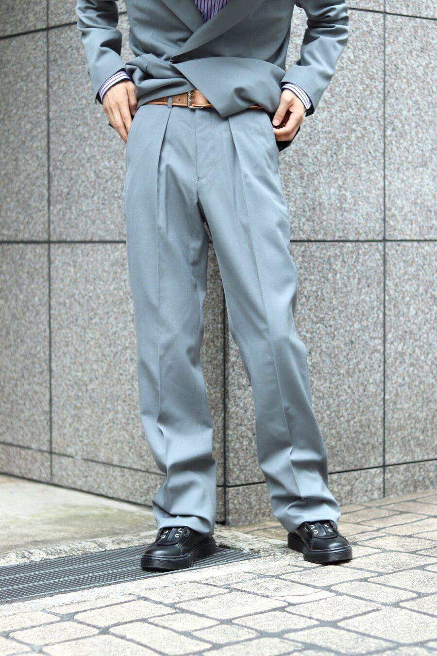 LITTLEBIG Tucked Flare Trousers
